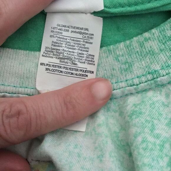 Green Janis Joplin Graphic T-Shirt - Picture 5 of 5